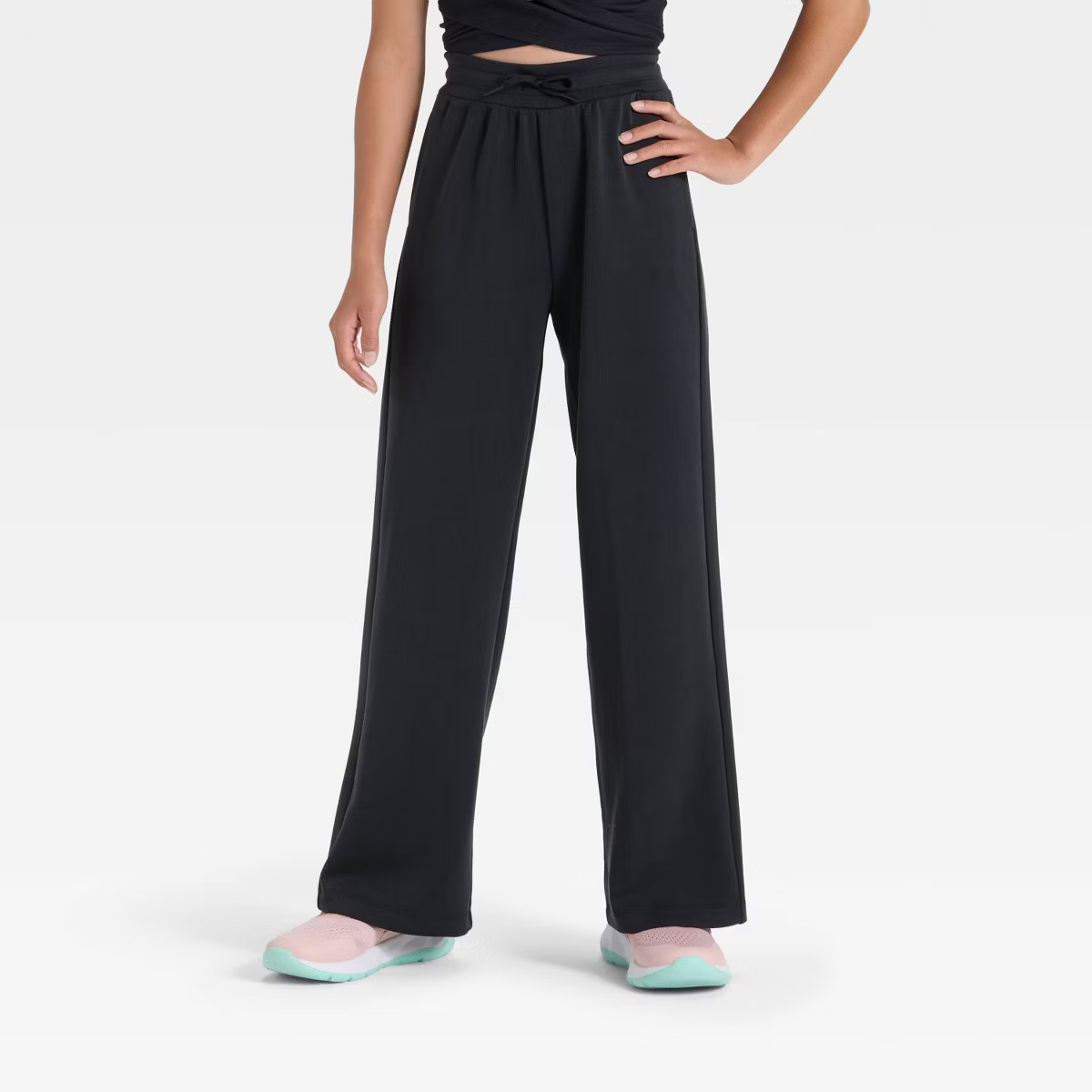 Girls' Airy Sleek Wide Leg Pants - All In Motion™ | Target