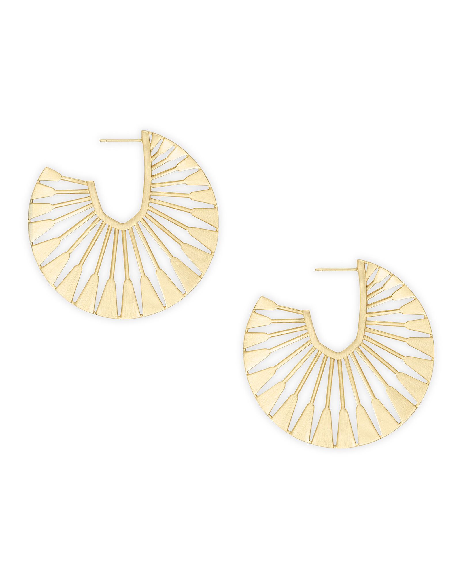 Deanne Hoop Earrings in Gold | Kendra Scott | Kendra Scott