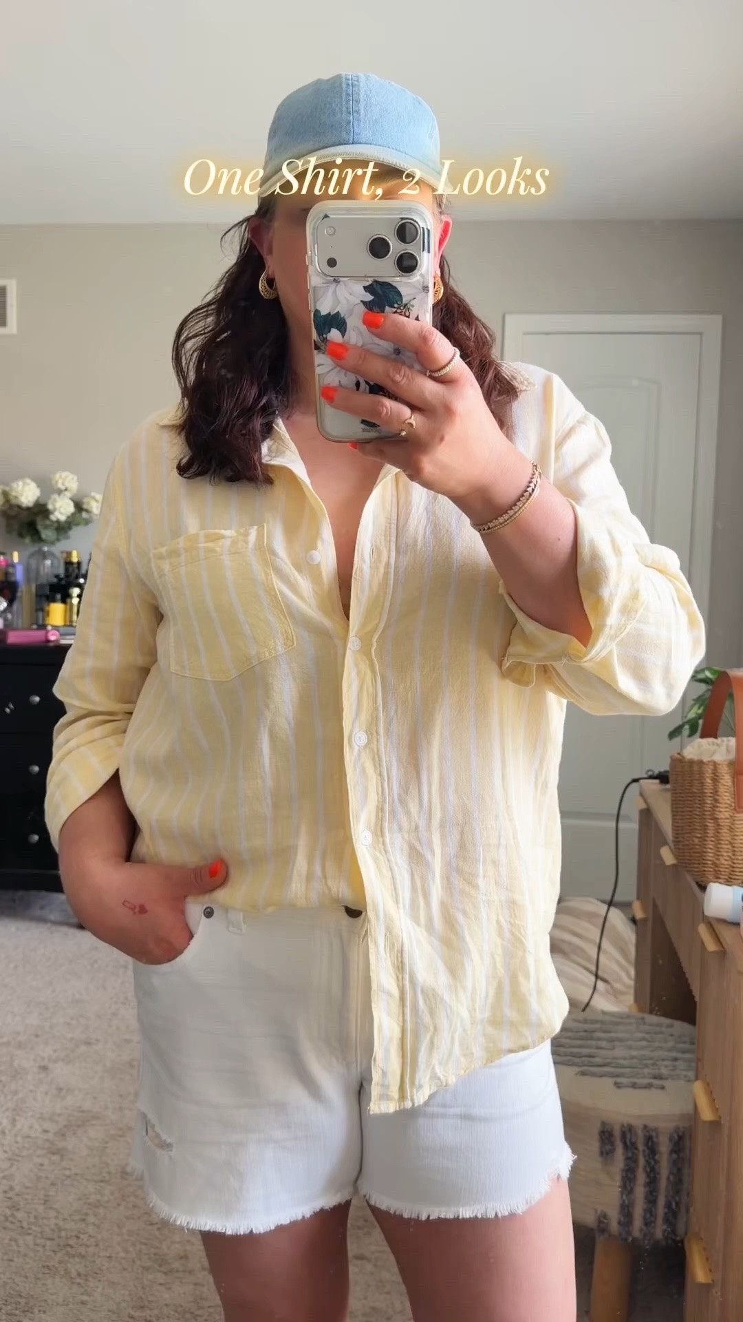 1 Shirt, 2 looks. Going from sporty casual to casual chic.  #summertrends #midsizefashion

#LTKootd #LTKMidsize #LTKTall