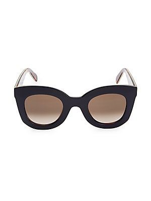 CELINEOversized Butterfly SunglassesCELINE Oversized Butterfly SunglassesColor:BlueBlueLight Blue... | Saks Fifth Avenue