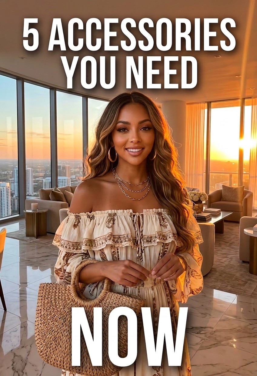 5 Amazing accessories everyone needs now 👌🏽
#summer #staples #timeless