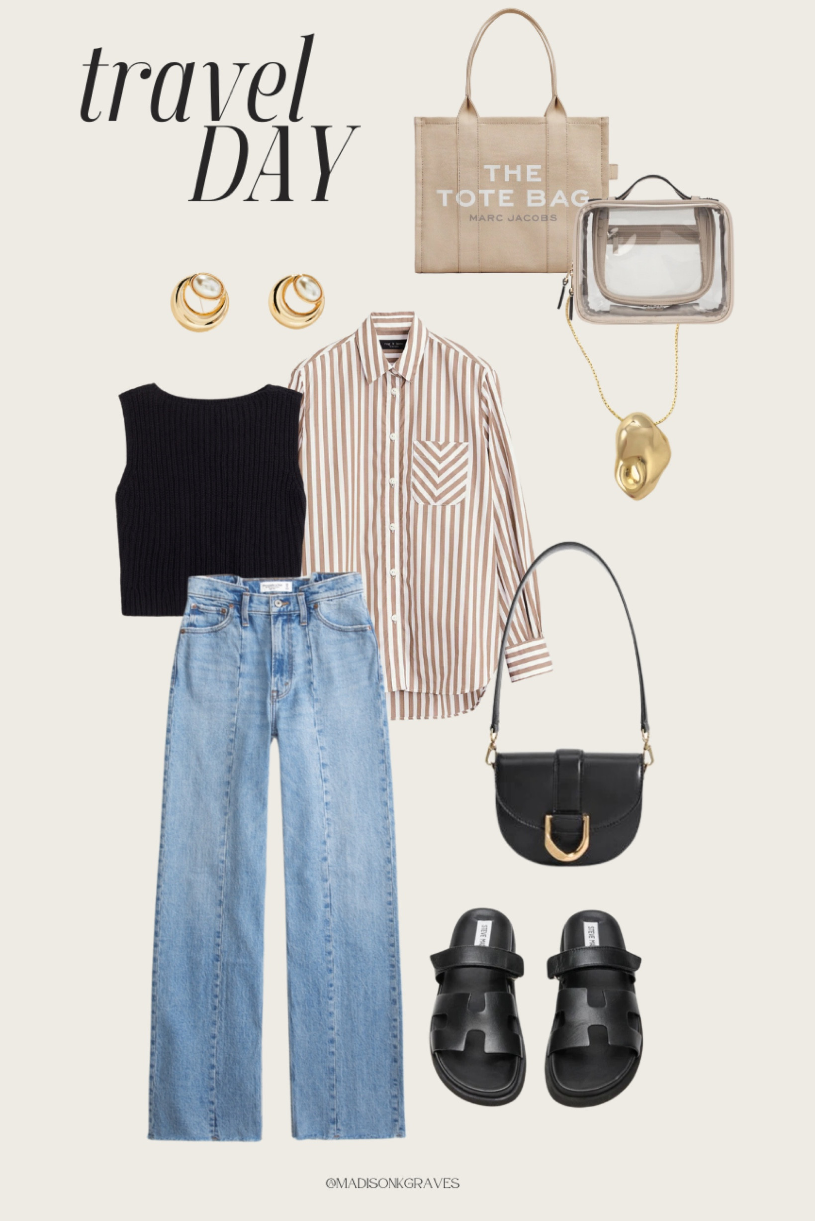 Comfy & cute airport style for spring/summer vacation 

Travel outfit, styled outfit, casual style, airport, vacation outfit, styled fit, travel look, travel style, Abercrombie, jeans, denim, button down, resort wear, resort fashion, casual fashion, outfit inspo, outfit idea, tote bag, organization, airplane, 

#LTKStyleTip #LTKTravel #LTKFindsUnder50
