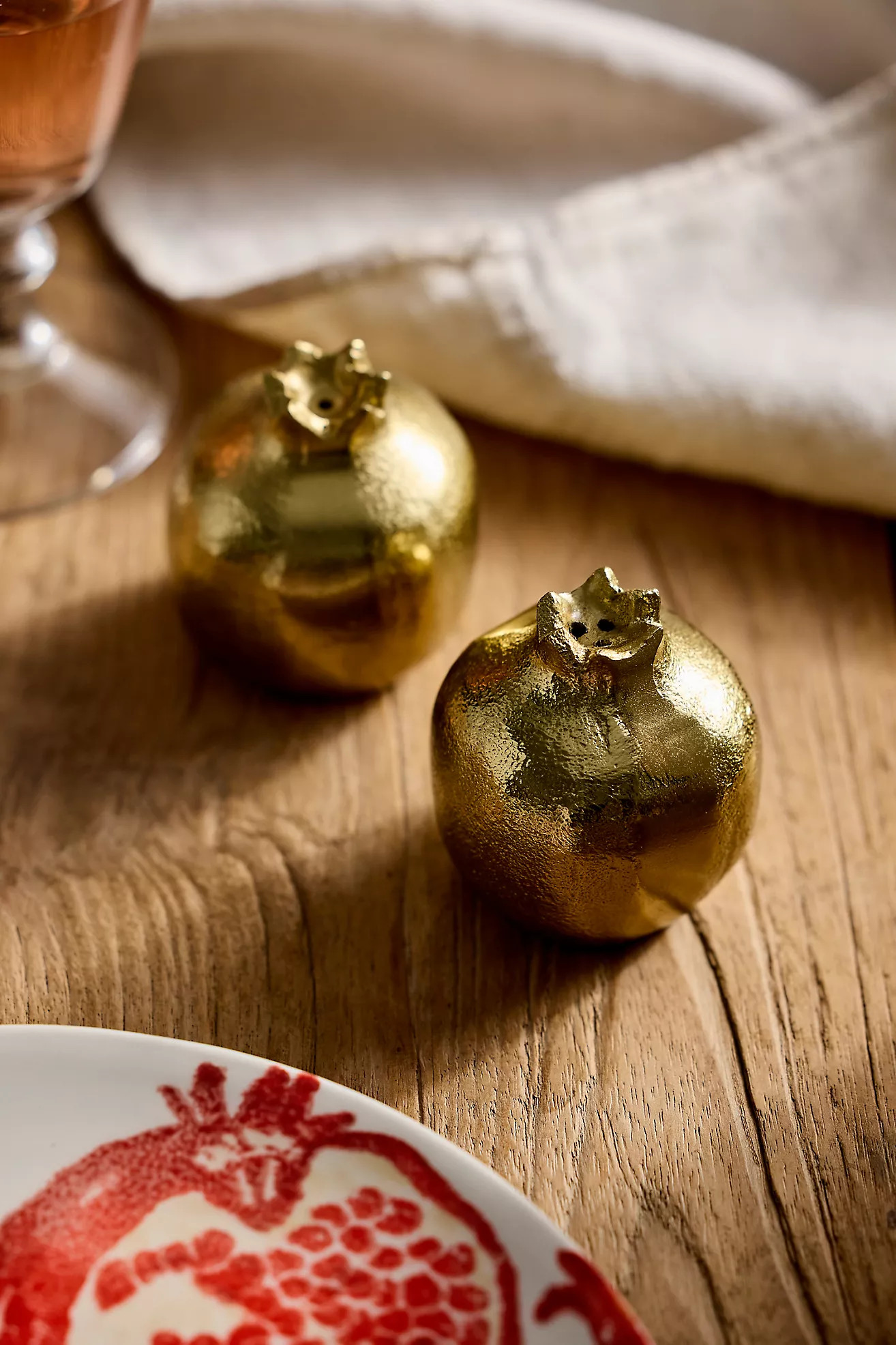 Pomegranate Salt + Pepper Shakers | Terrain
