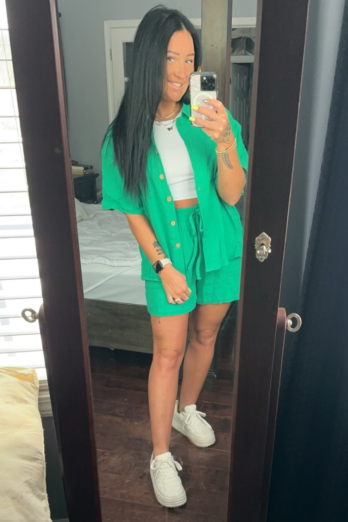 OBSESSED with this set!🤩🤩 the color is EVERYTHING! And perfect for your summer wardrobe 😍

#LTKstyletip #LTKbeauty #LTKfindsunder50