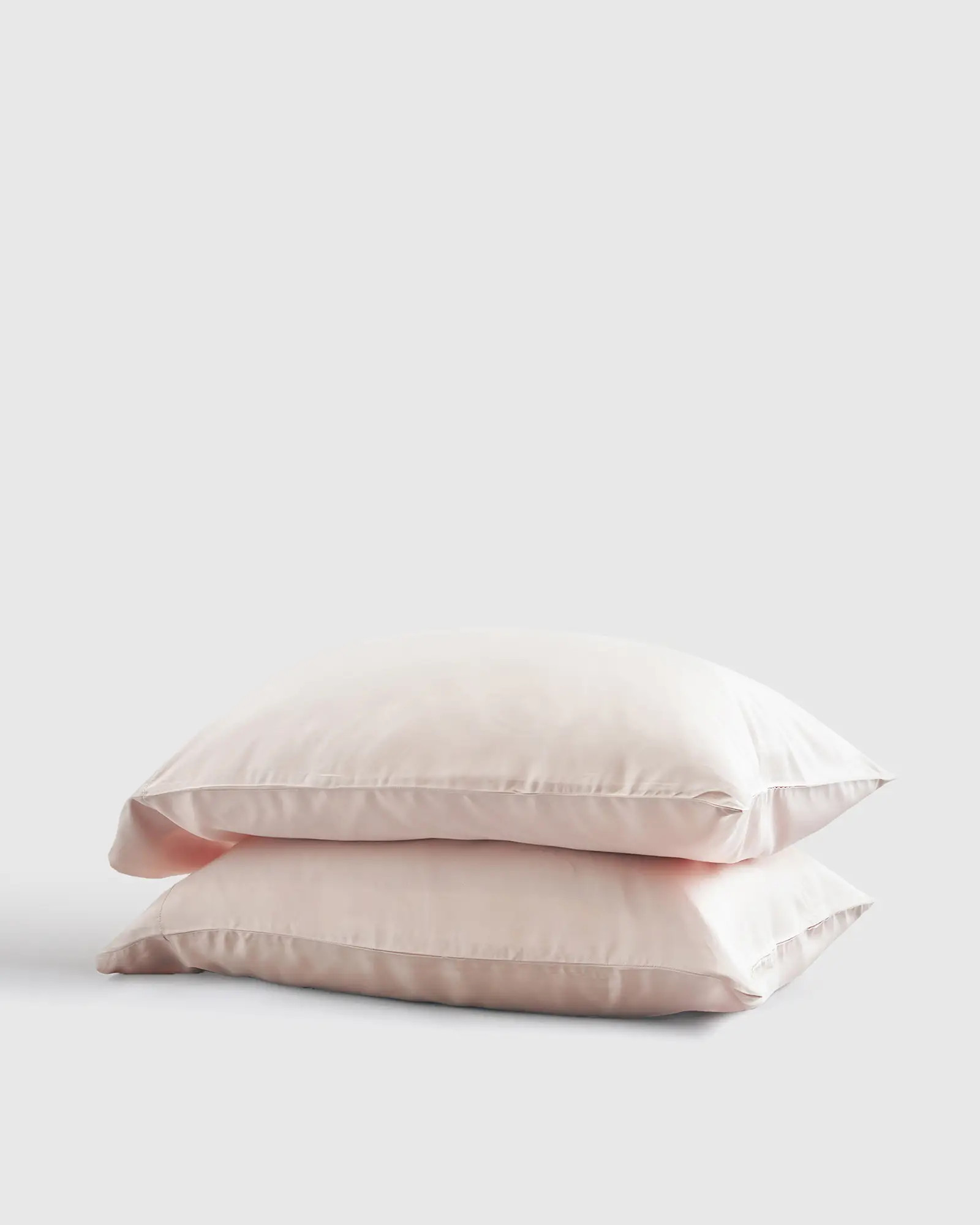 Bamboo Pillowcase Set in Soft Blush | Quince