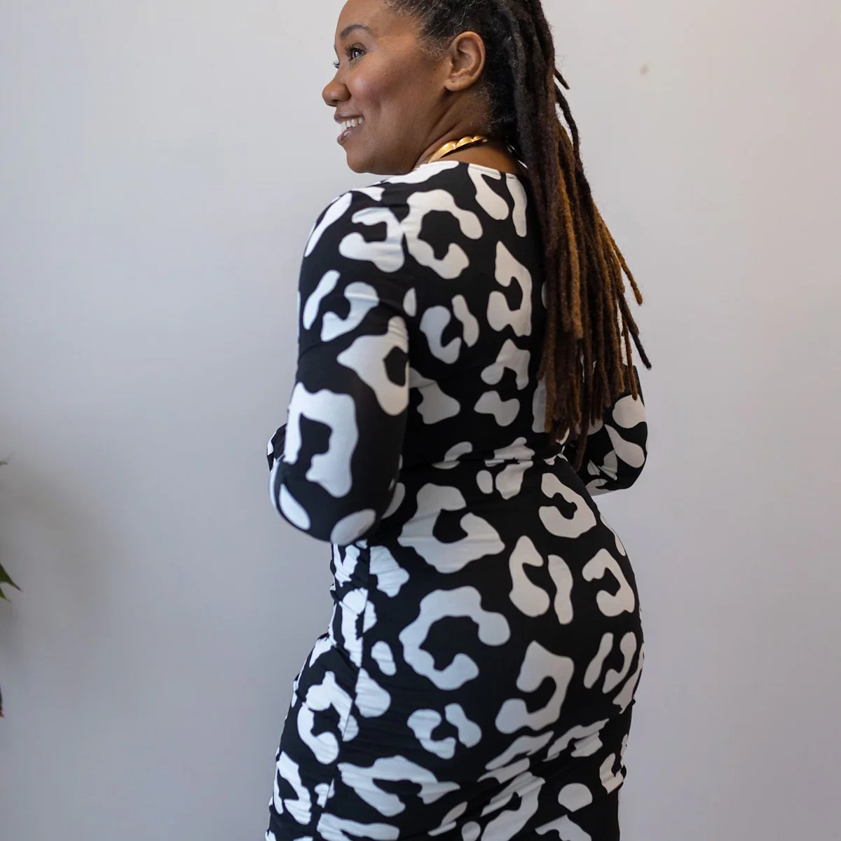 Whitney Long Sleeve Dress - Chapur (Printed to Order) | Dressed in Joy | Dressed in Joy