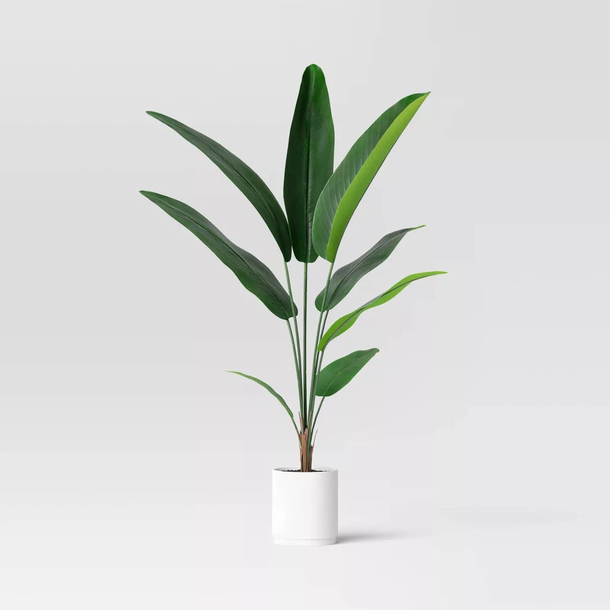 Artificial Banana Leaf Tree - Threshold™: Indoor Faux Tree with Pot, No Assembly Required | Target