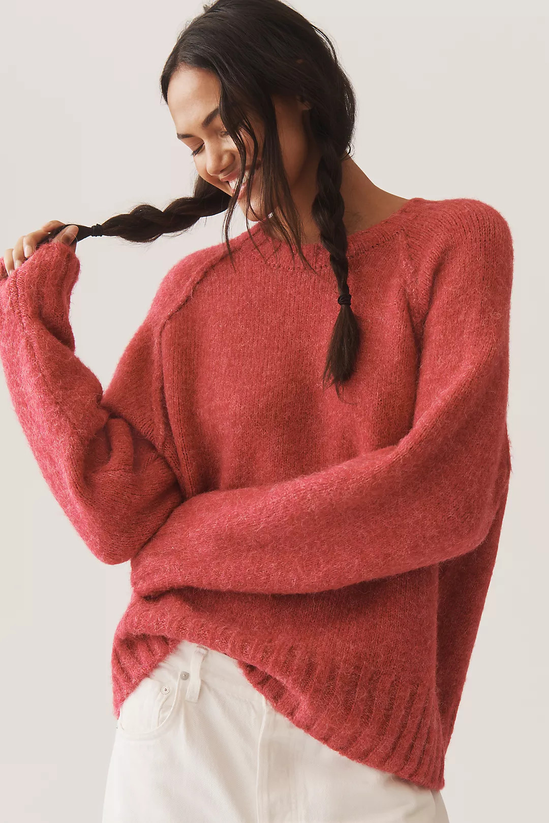 The Cline Chunky Crew-Neck Sweater | Anthropologie (US)