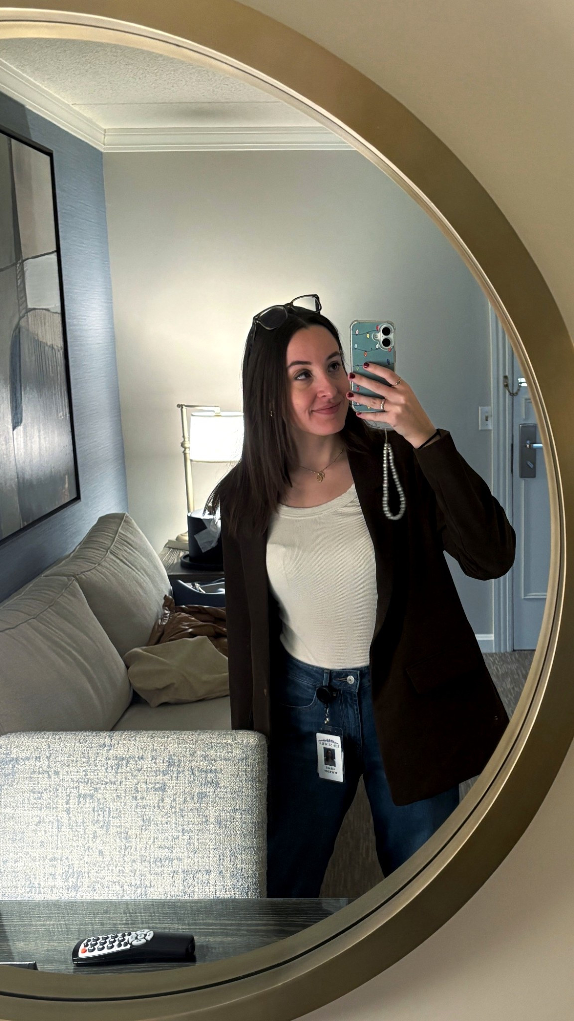 work ootd ✨

obsessed with this blazer and jeans combo 🤩 small in top and bottom! 



#LTKootd #LTKmorningroutine #LTKSaleAlert