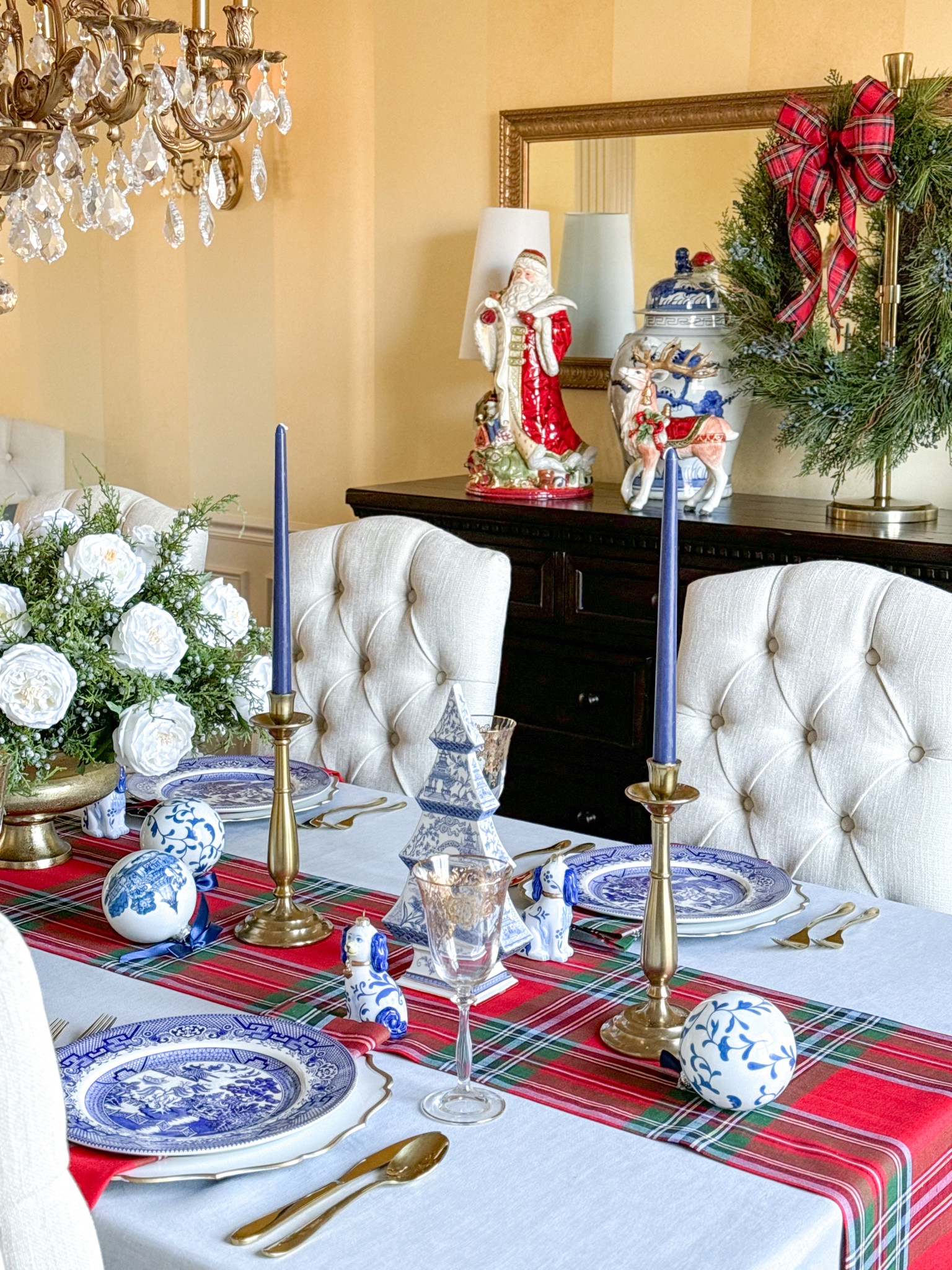 Shop my Fitz and Floyd holiday figurines and Blue and Red Christmas table!

#LTKGiftGuide #LTKHoliday #LTKHome