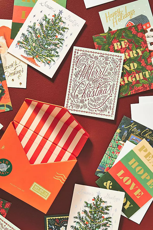Holiday Essentials Boxed Card Set | Anthropologie (US)