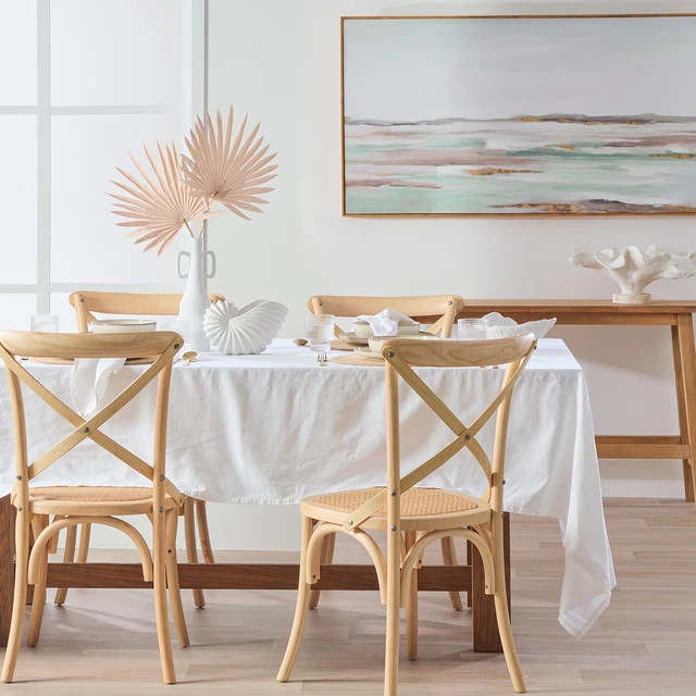Milan Linen Cotton Table Cloth | Pillow Talk AU