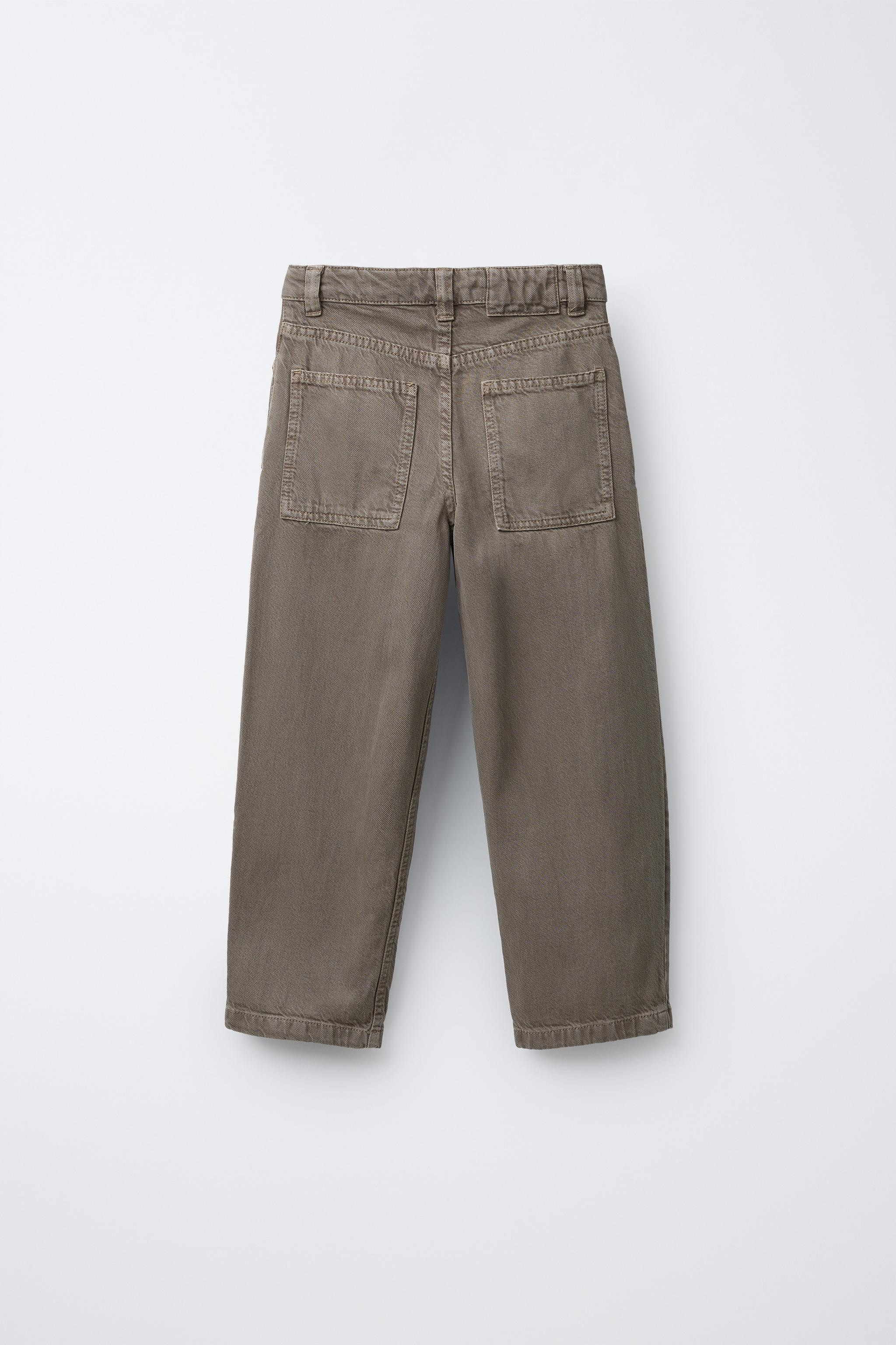BAGGYHOSE AUS SERGE IM RELAXED FIT | Zara DE