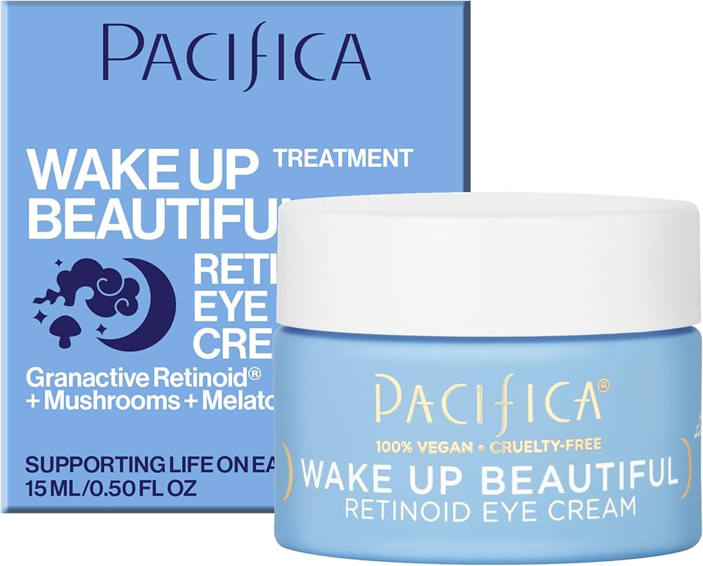 Pacifica Wake Up Beautiful Retinoid Eye Cream – Anti-Aging Under Eye Cream for Fine Lines & Wri... | Amazon (US)