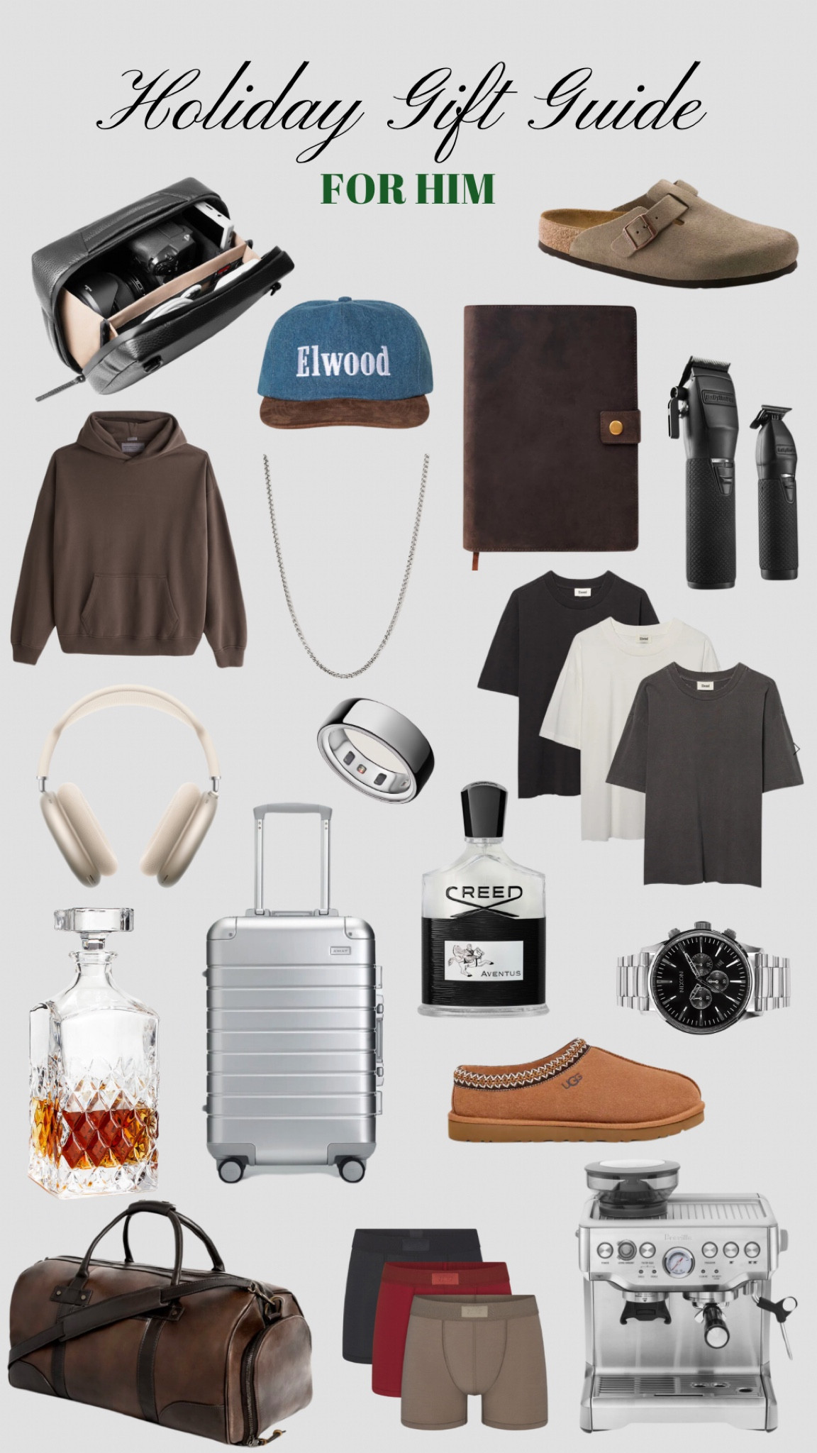 Holiday Gift Guide For Him 🤎 

#LTKGiftGuide #LTKHoliday #LTKSeasonal