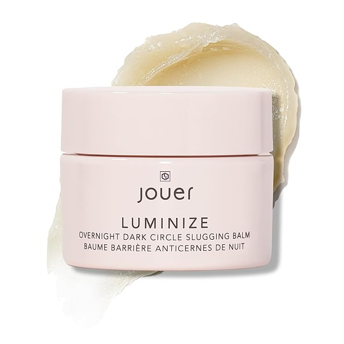 Jouer Luminize Overnight Dark Circle Slugging Balm – Fragrance Free, Caffeine Eye Cream, Overni... | Amazon (US)