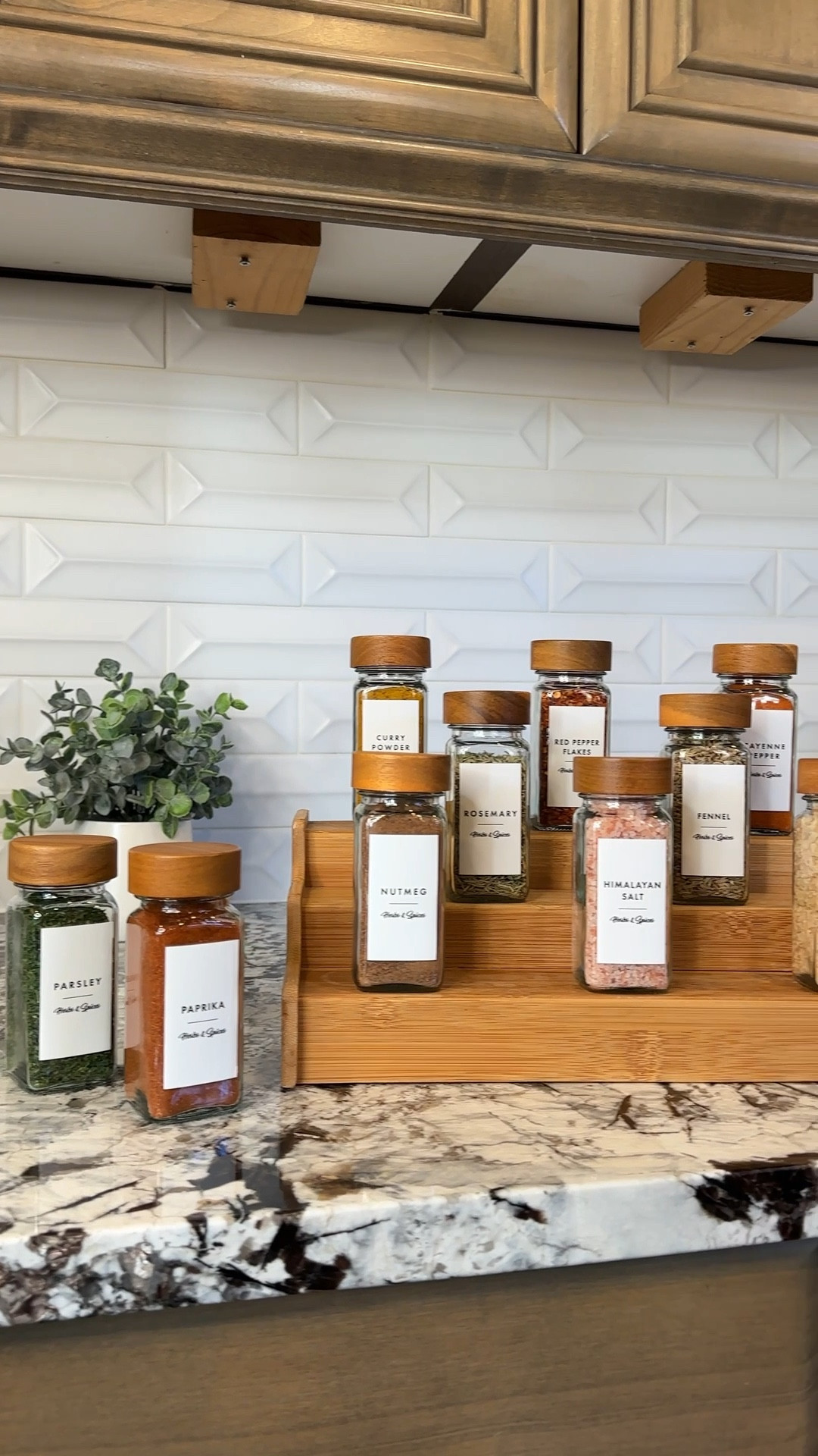These are the spice jar labels we use at the professional organizing company I work for! They instantly elevate your kitchen & create such a clean, aesthetic vibe

#LTKHome #LTKSaleAlert #LTKFindsUnder50