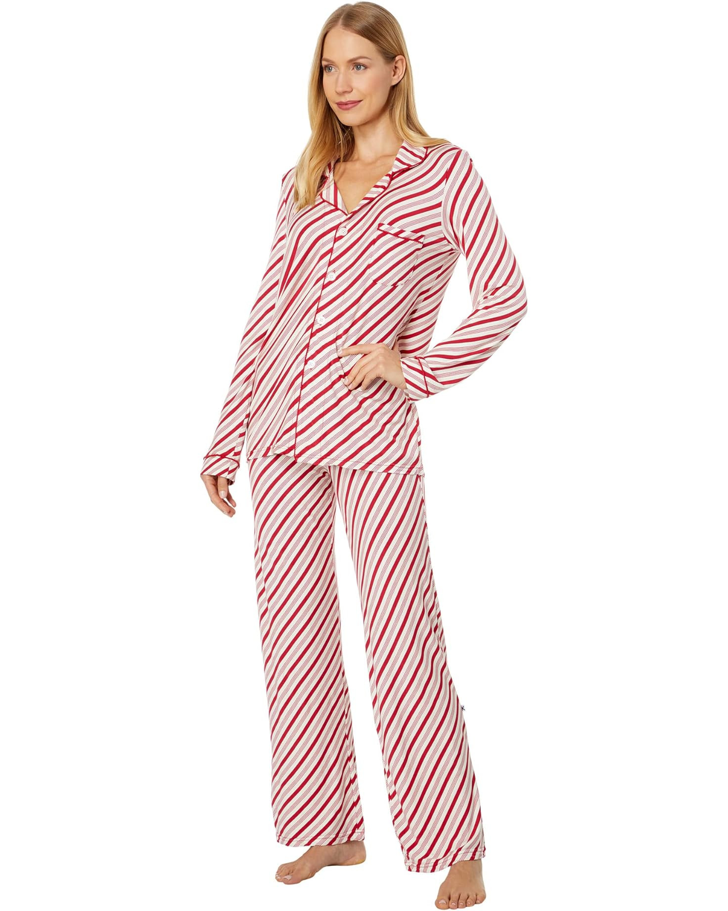 Collared Pajama Set | Zappos