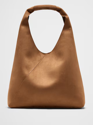 Vegan Leather Slouchy Tote | Banana Republic Factory | Banana Republic Factory