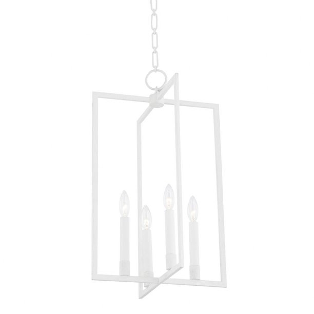 Traditional Four Light Chandelier-White Finish Bailey Street Home 116-Bel-4569030 | Walmart (US)