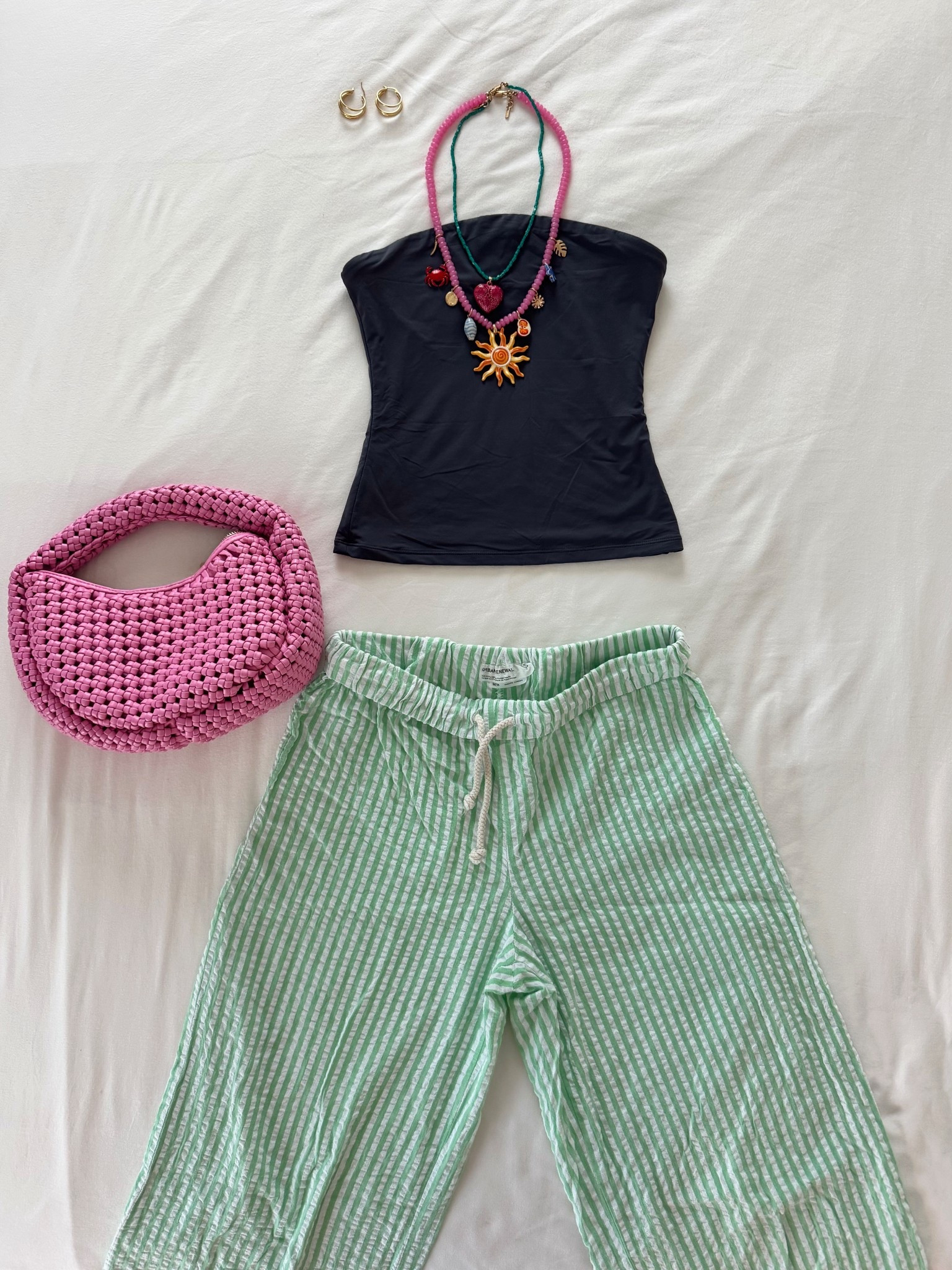 WHAT IM PACKING FOR VACAY🌴 necklaces are ZARA ref code: 1856/126 bag is TJMAXX 

#LTKSummerEdit #LTKSeasonal