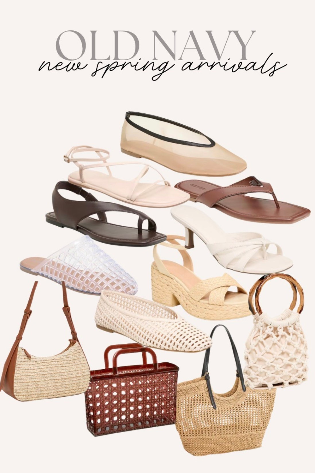 Old navy new arrivals! 

#oldnavy #oldnavysale #springsandals #summersandals #momstyle #springshoes #springbags #summerbags #vacationstyle #affordablestyle #summerflats #everydayshoes #everydaybags #resortbags #jellyflats #jellybag #bagsunder50 #sandalsunder50 #styletip 

#LTKSeasonal #LTKSaleAlert #LTKU
