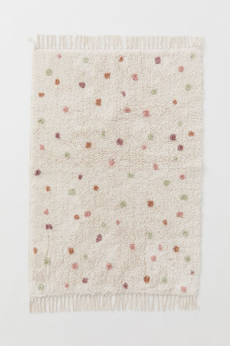 Dotted Cotton Rug | H&M (US + CA)