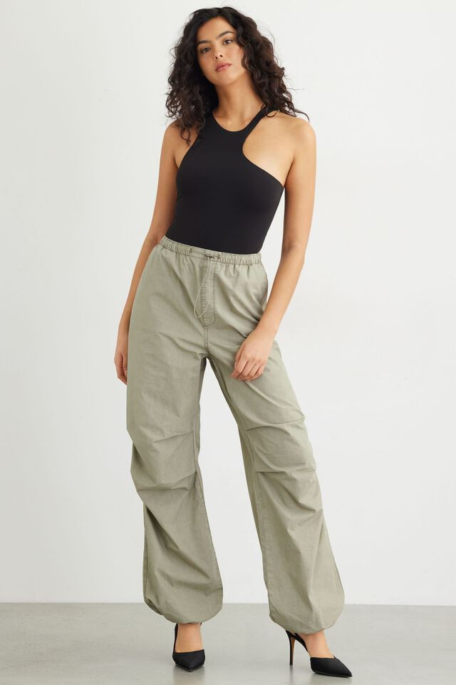 Poplin Parachute Pants$64.95 | Dynamite Clothing