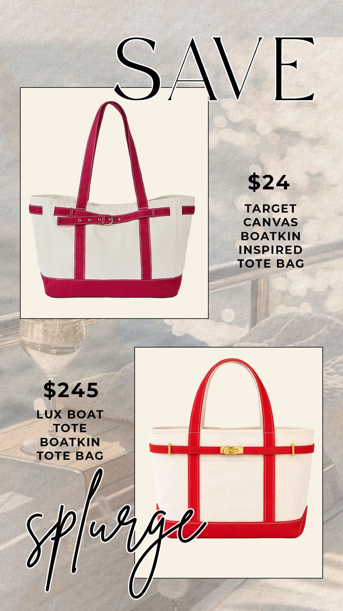 Target’s viral version of the Boatkin is the perfect look for less option! 

#summertrend

Save or splurge. The boatkin. Target boatkin tote  

#LTKootd #LTKSeasonal