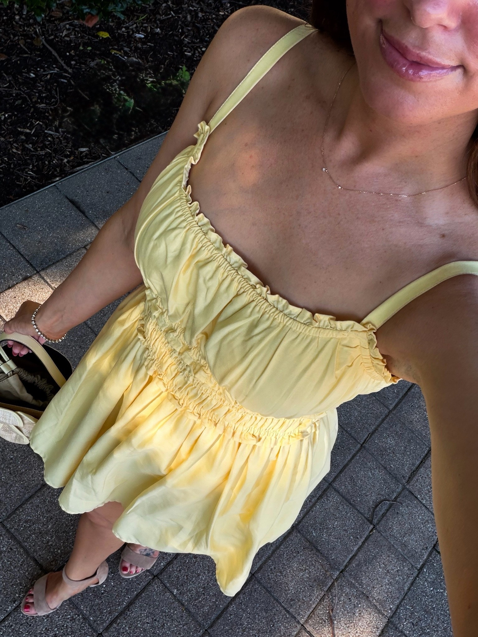 Abercrombie // yellow dress // under $100 // summer dress // spring // dresses // ootd // outfit of the day // mini dress

#LTKdayinmylife #LTKxAbercrombie #LTKgrwm