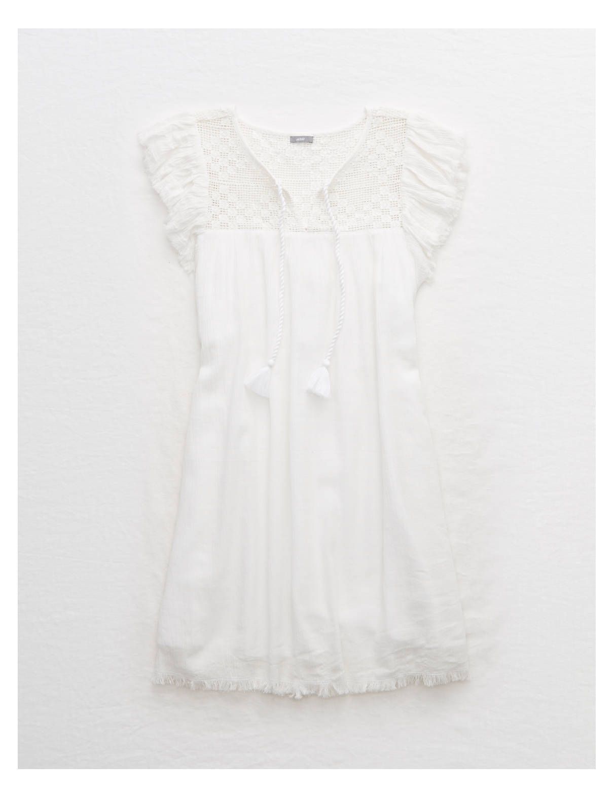Aerie Lace Top Coverup , White | American Eagle Outfitters (US & CA)