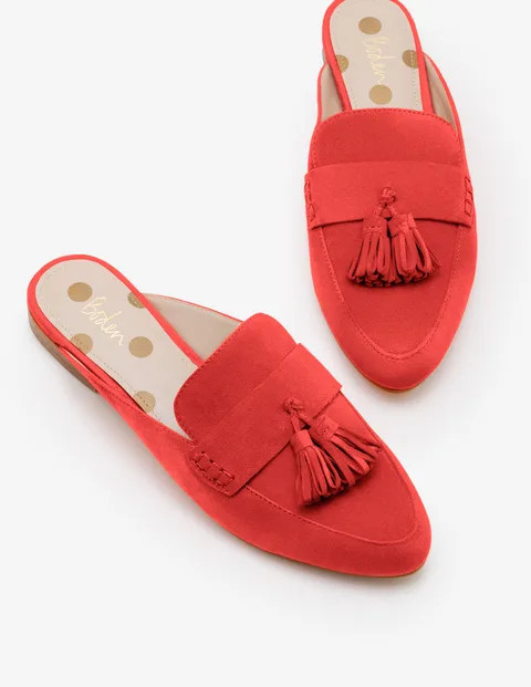 Katie Backless Loafers Red Pop Women Boden | Boden (US)