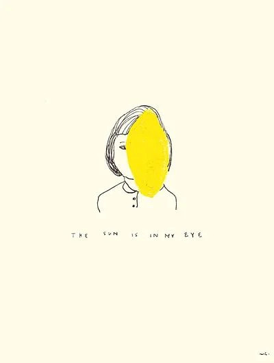 The Sun Is In My Eye by Melody Hansen on Artfully Walls | Artfully Walls