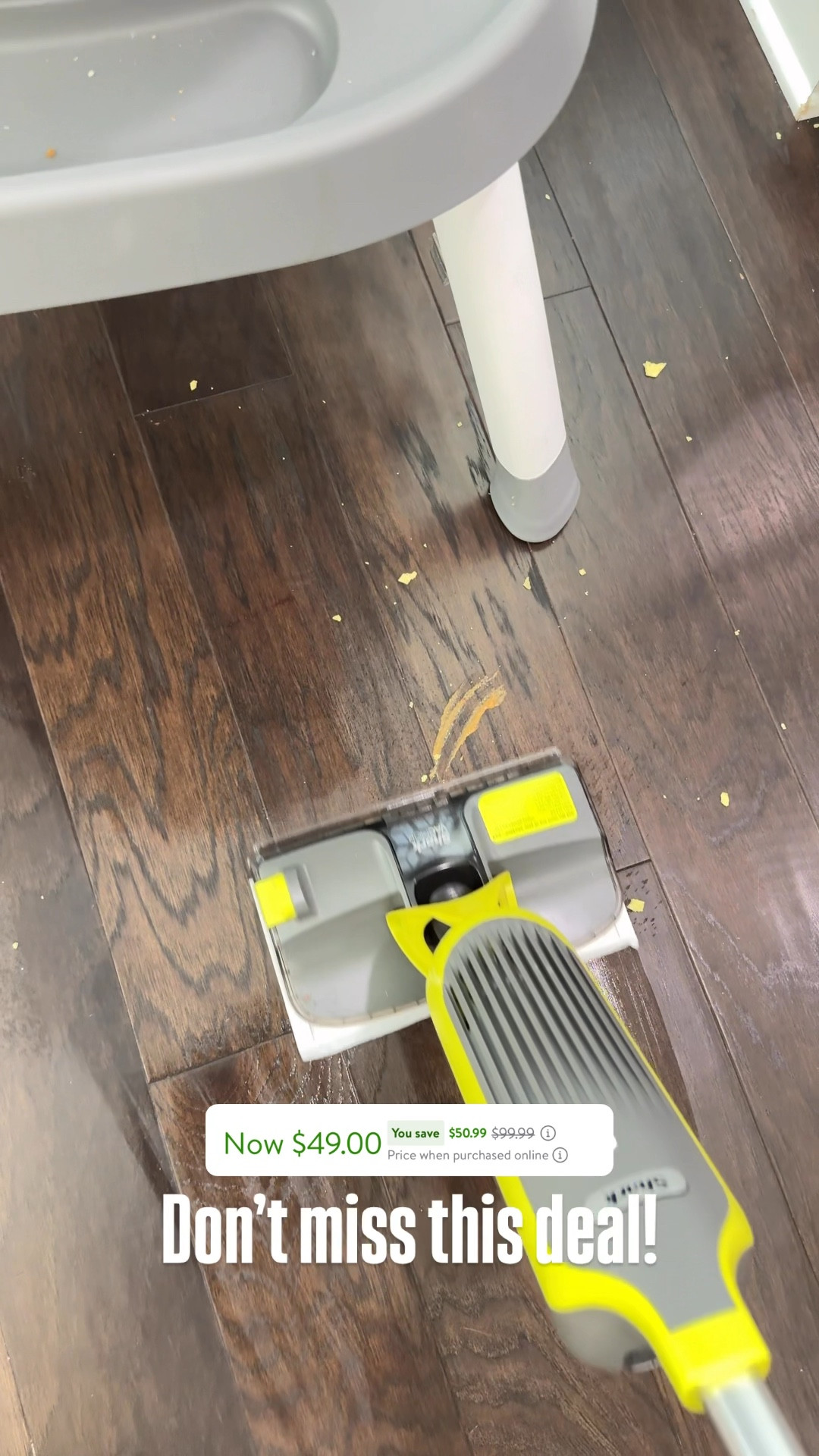 This $50 shark mop vac is my saving grace in our home! You can kind of think of it as a swiffer that vacuums I personally buy the reusable pads on Amazon just because you can get a bunch for a super low price 

#LTKSaleAlert #LTKFindsUnder50 #LTKHome