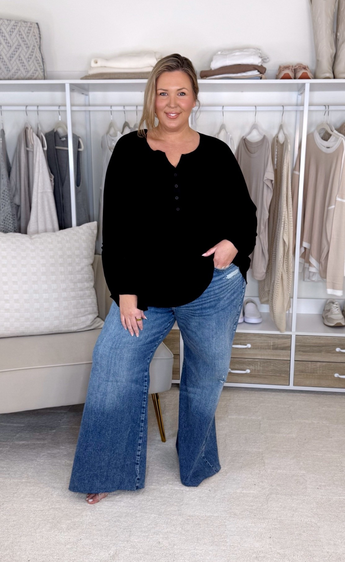 Wearing a 2 (2X) in mostly everything here! My wide leg jeans are a 20!

Plus size fashion, everyday outfit ideas, trendy fashion, mom style, comfy casual, winter fashion, torrid haul, torrid finds

#LTKPlusSize #LTKMidsize #LTKOver40