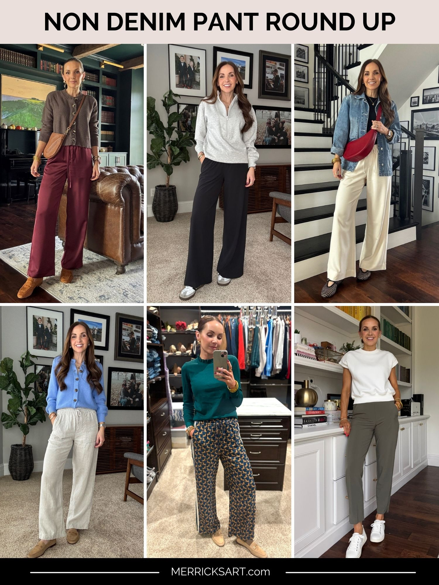 Non Denim, elastic waist pant round up!  
@Target @athleta @Anthropologie 

#LTKootd #LTKgrwm