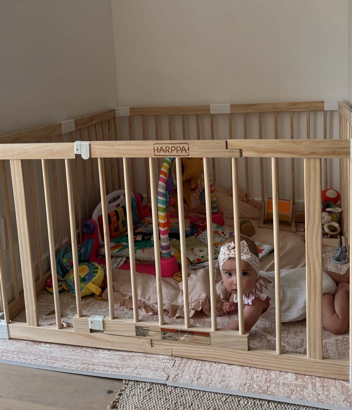 Loving our new play pen for v!

#LTKBaby #LTKFamily
