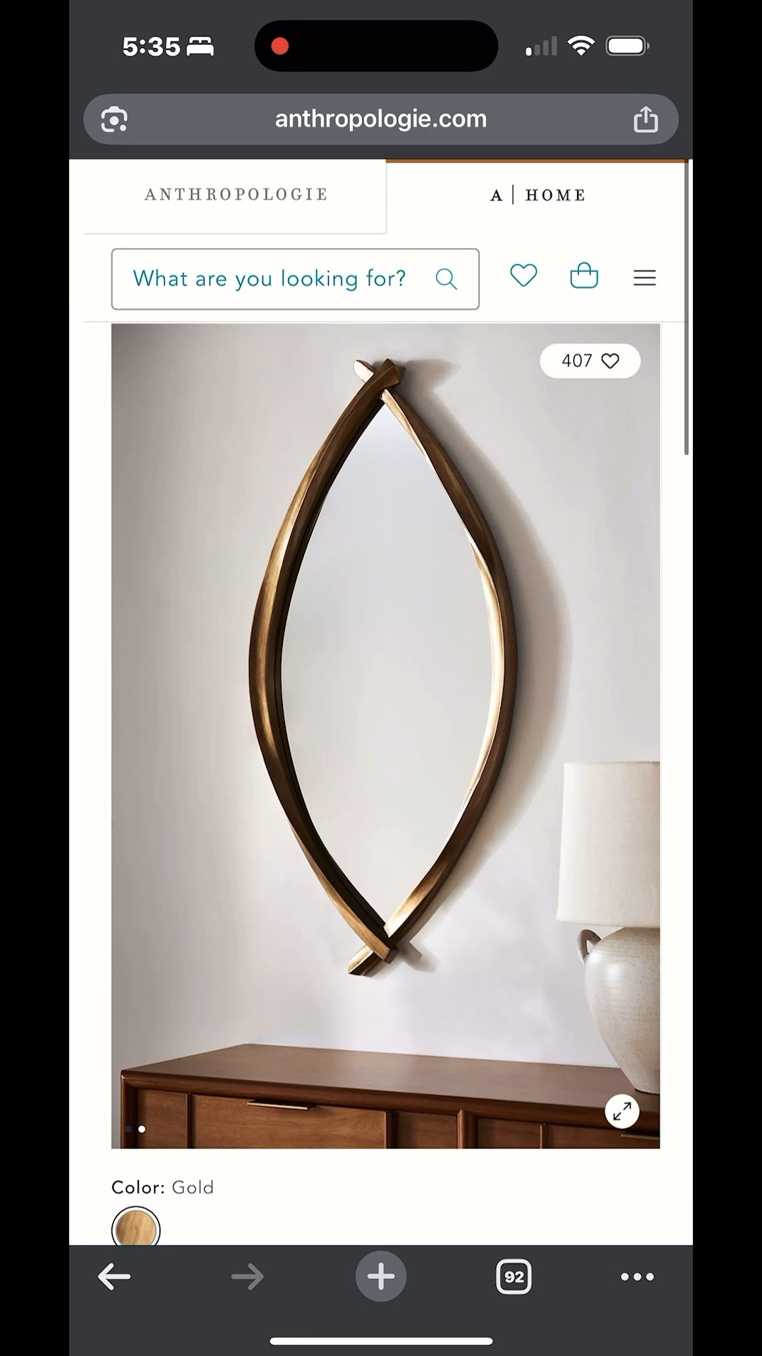 This mirror from Anthropologie has a very unique shape that makes it a perfect conversation piece and leave you smiling one way or the other. I want it more than I want the Anthropologie Rock #anthropologierock #anthropologiemirror #Interestingshapes #vulvadecor #friendsofdorothea #mirrormirror

#LTKHome #LTKOver40 #LTKU