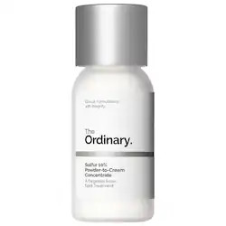 The Ordinary Sulfur 10% Powder-to-Cream Concentrate Acne Spot Treatment 0.176/30 mL | Sephora (US)