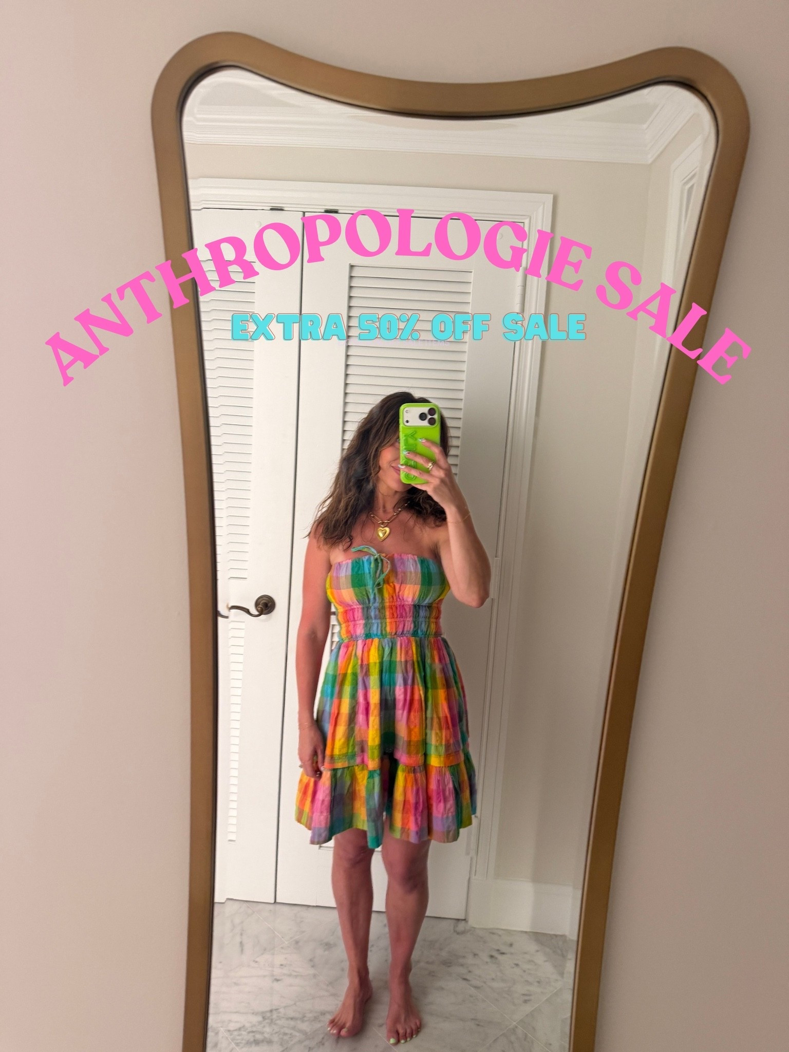 Bought this dress for my summer vacation and now it’s on mega sale 🫶🏻 sharing some other sale finds for you Anthropologie is having extra 50% off sale items 🙌🏻 be quick ends 8/9