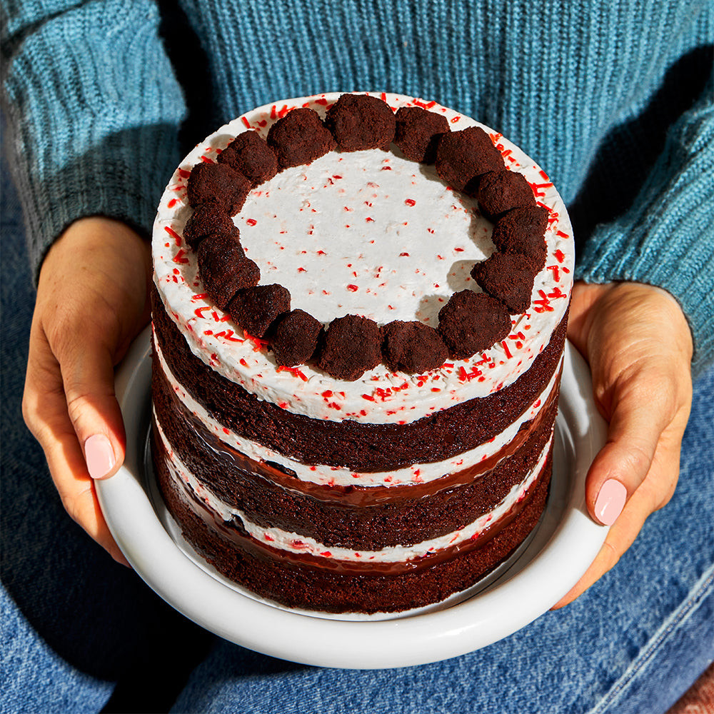 Peppermint Bark Cake | Milk Bar