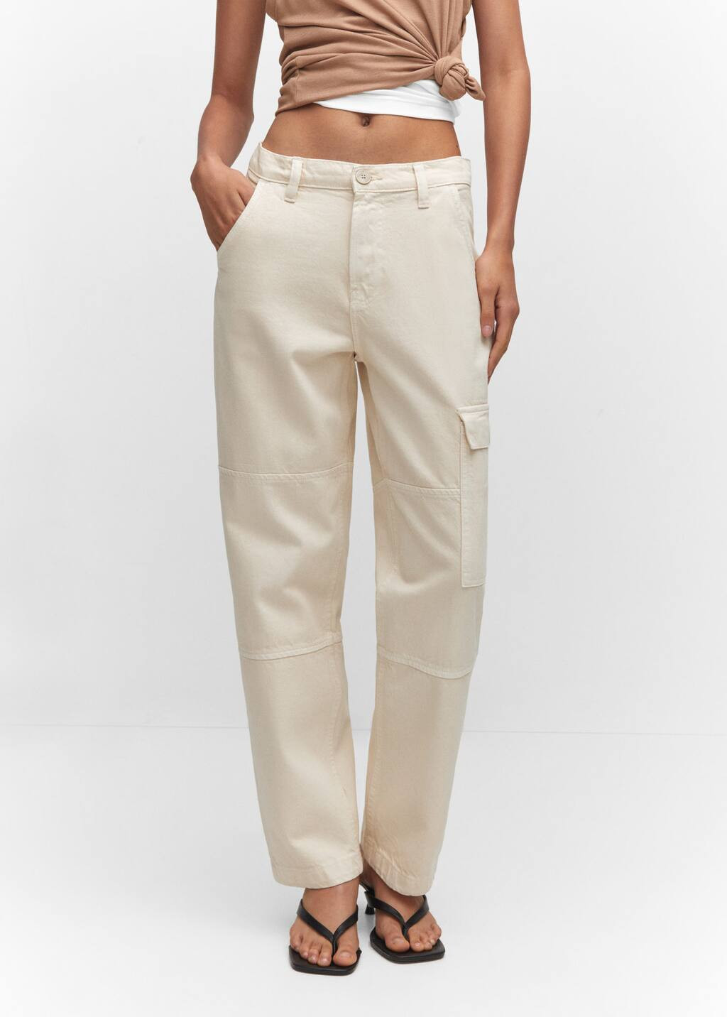 Pocket cargo jeans | MANGO (US)