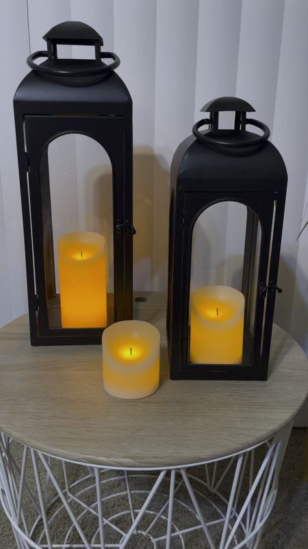 Love these lanterns from Walmart. Quality products at an affordable price. I got them in small and medium. Definitely gonna get the large one when it’s back in stock. Such a great buy! 




Walmart lanterns, BHG lantern, better homes & Gardens lanterns, Walmart home finds, Walmart finds 

#LTKSeasonal #LTKhome #LTKfindsunder50