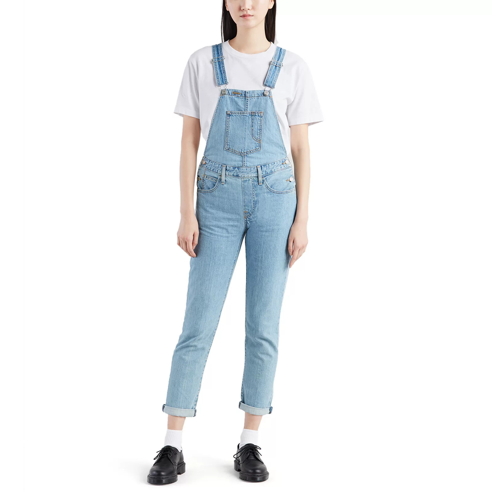 Women's Levi's Original Jean Overalls, Size: XS, Med Blue | Kohl's