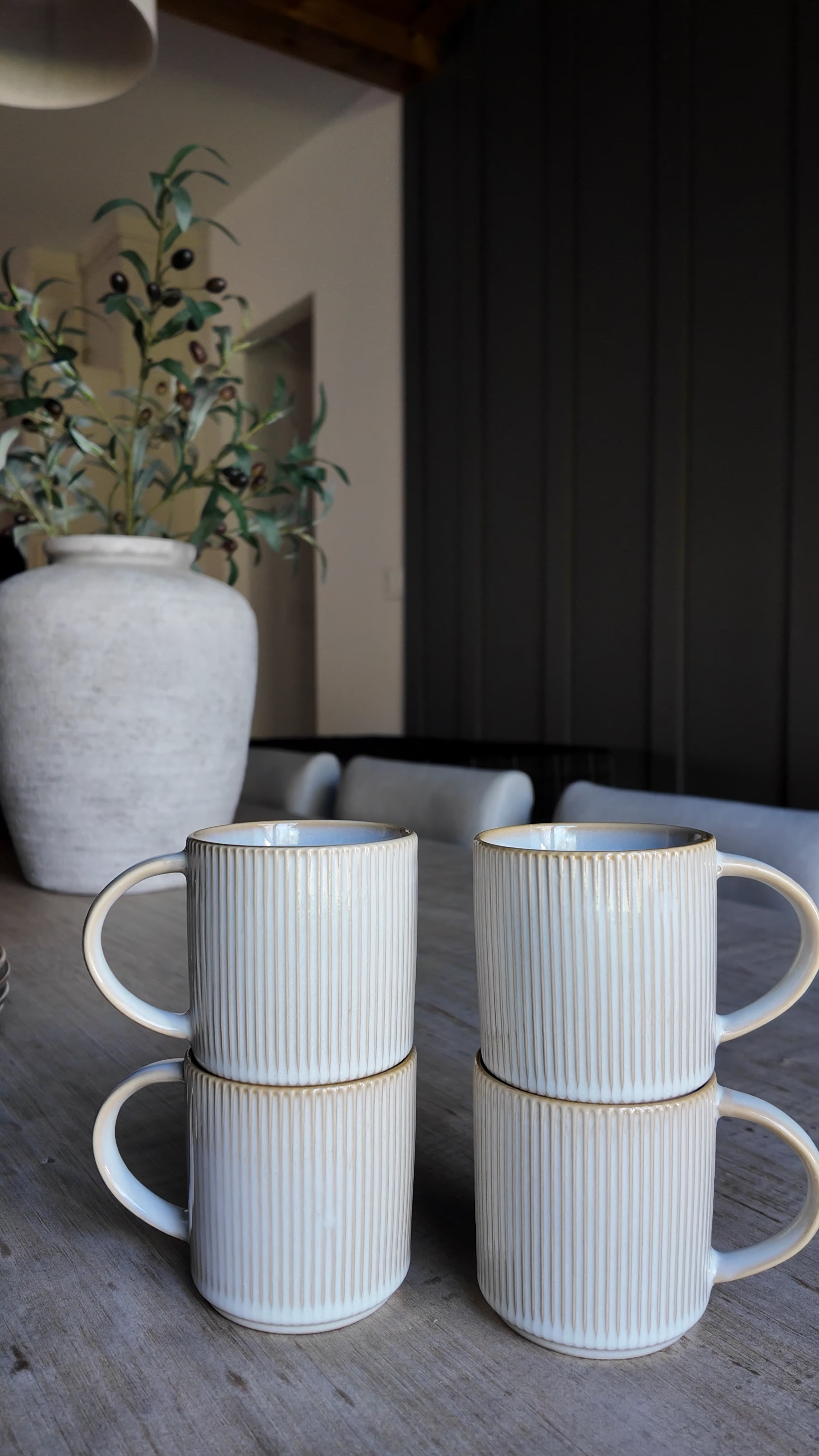 We have been loving our fluted coffee cups from Amazon! They come in a 4 pack or 6 pack and are under $35. We have the Cappuccino White color. ☕️

#LTKFindsUnder50 #LTKHome
