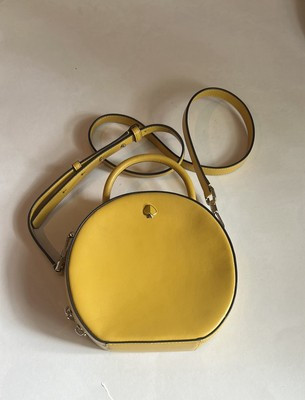 Kate Spade Rare Leather Andi Canteen Bag In Yellow | eBay US