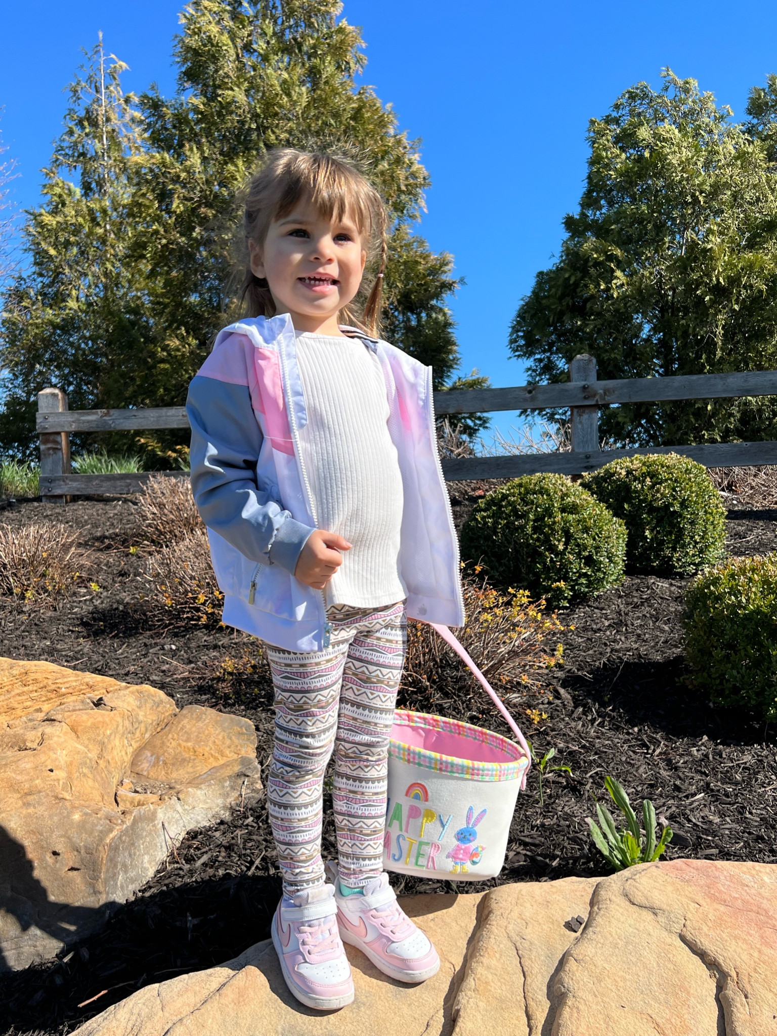 Kicking off the Easter weekend fun🐰✨This basket is so cute and only $15 (got  a blue one for Anthony as well)!


#LTKkids #LTKSeasonal #LTKfamily