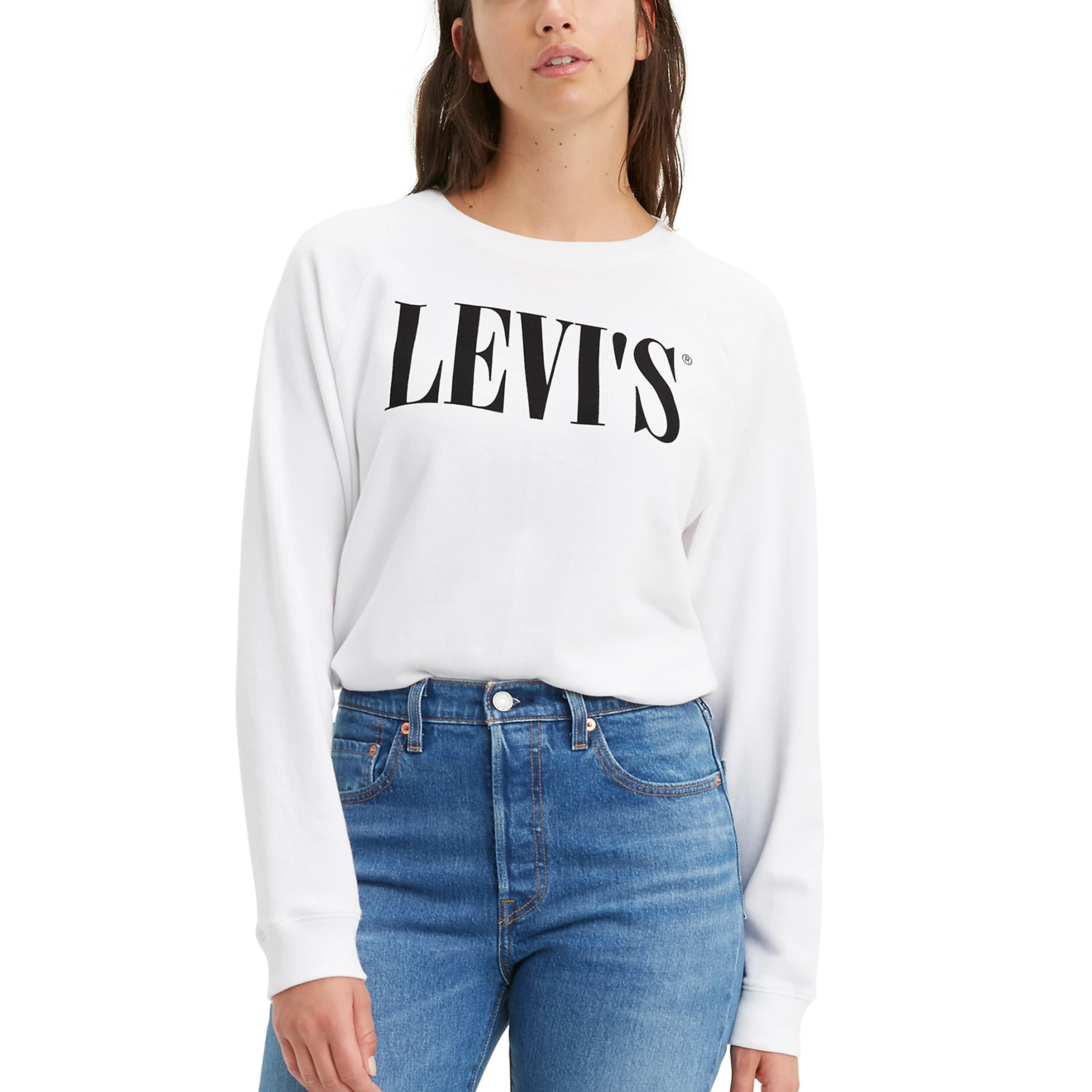 Women's Levi's® Relaxed Graphic Fleece Sweatshirt | Kohl's
