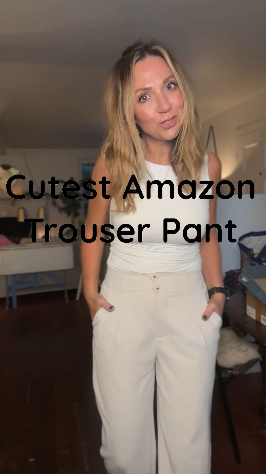 Amazon trousers that look expensive (under $40) 🤍

These flowy Amazon trouser pants are one of my favorite affordable wardrobe staples right now. They’re super lightweight, wrinkle-resistant, and have a stretchy waistband that makes them incredibly comfortable for long days.

The beige color is so versatile and easy to style — you can dress them up with a blouse and sandals for dinner or wear them casually with a tank and sneakers for walking around. Perfect for travel outfits, spring outfits, vacation outfits, or everyday mom style.

Details:
• Under $40
• Beige color linked
• Wearing size Medium
• Stretchy waistband
• Flowy + wrinkle resistant
• Lots of colors available

For reference I’m 5’7”, size 6. I usually wear small in tops and medium in bottoms.

Perfect for Amazon fashion finds, spring outfits, travel outfits, teacher outfit, work outfit, vacation outfits, casual chic outfits, and elevated everyday style.

Everything linked here 👇


#LTKWorkwear #LTKootd #LTKOver40