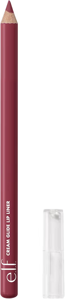 e.l.f. Cream Glide Lip Liner, Highly-Pigmented Pencil For Shaping & Sculpting Lips, Semi-Matte Fi... | Amazon (US)